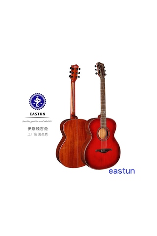 Üst Kalite Masif Ağaçlardan Profesyonel Akustik Gitarlar-Karışık