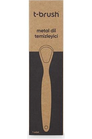 T-Brush Metal Çelik Dil Temizleyicisi