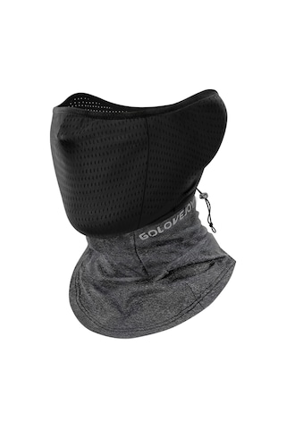 Yuntech01 Outdoor Uv Koruma Bisiklet Maskesi - Nane İpucu Dokusu Nefes Alabilir - Yansıtıcı Kenarlar - Kulağa Asma Tasarım - Unisex Gri Gri