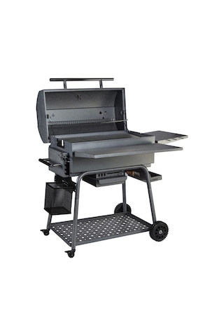 Igrıll Barbekü Elite 740 Mm Kömürlü Mangal Gri