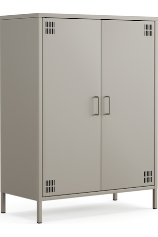 Metal Dolap 2 Kapılı 80,50 X 40 X 109,50 Cm Ral 7039 Acıbadem Antrasit