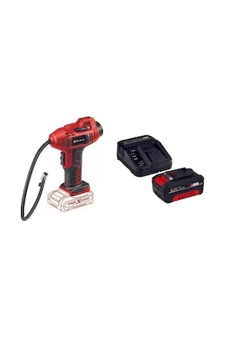Einhell Ce-cc 18 Li Tek Akülü 4.0 Ah Akülü Oto Hava Kompresörü 2071010 Kırmızı