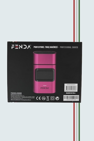 Fenda Profesyonel Led Göstergeli Şarjlı Tıraş Makinesi Pembe FNDSKLKS0006PN