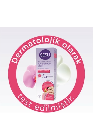 Sesu Tüy Dökücü Krem Hassas Cilt 40 Ml X 6 Adet