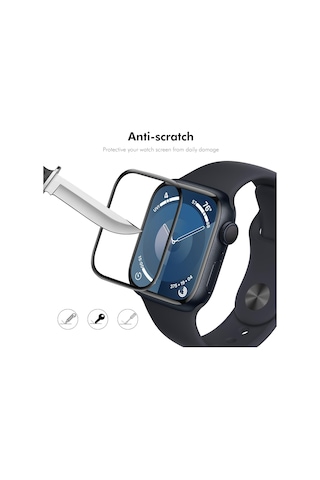 Apple Uyumlu Watch 10. Seri 42mm Ekranı Tam Kaplayan Akıllı Saat Ekran Koruyucu Pet