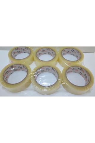 Şeffaf Koli Bandı 36Mm X 80 Metre Hotmelt