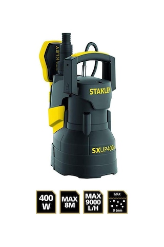 Stanley Sxup400pce-25336 Temiz Su Dalgıç Pompası 400W