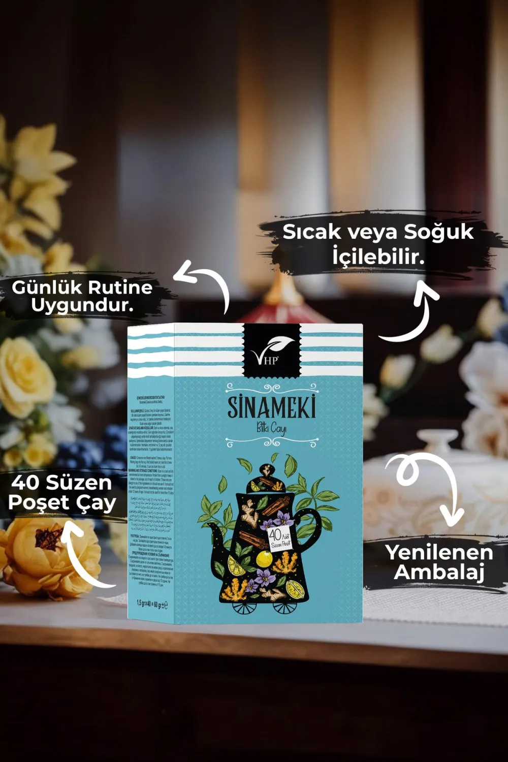 Sinameki Çayı 40'lı Süzen Poşet