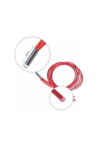 12v 40w 3 Boyutlu Yazıcı Extruder Isıtıcı Fişek