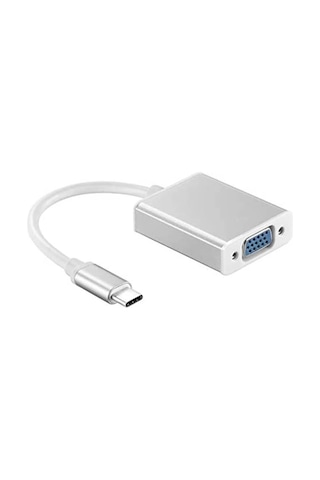Usb Type C To Vga Çevirici Kablo Görüntü Aktarım Lcd Projeksiyon (535157868)