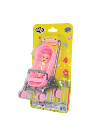 02424 Oydaş. Anlily Pusetli Bebek - Kartela - 3    Yaş