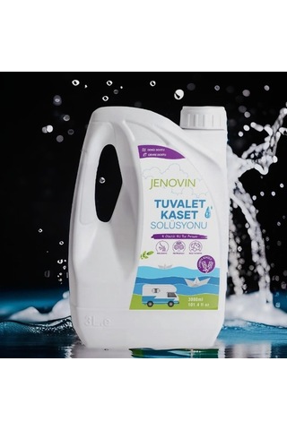 Jenovin Doğa Dostu Lavanta Aromalı Karavan Wc Kimyasalı + Ölçek 3 L