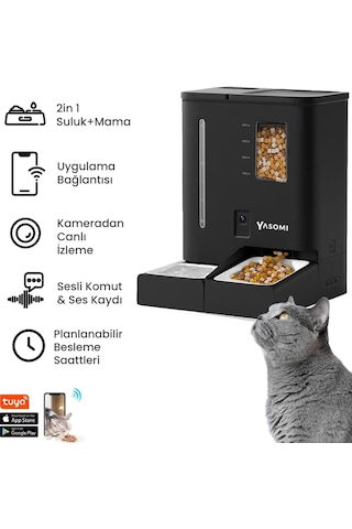 Yasomi Du-f03v Smartpaw+ Akıllı Otomatik Mama Ve Su Kabı
