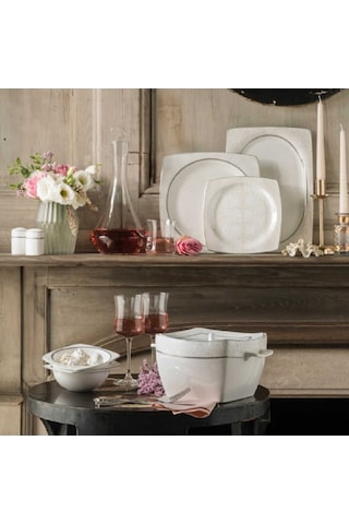 Korkmaz A8437 Bone Porcelen 12 Kişilik 60 Prc Korkmaz Yemek Takım