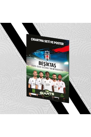 Beşiktaş - The Gıants 2025/26 Poster Ve Çıkartma Seti