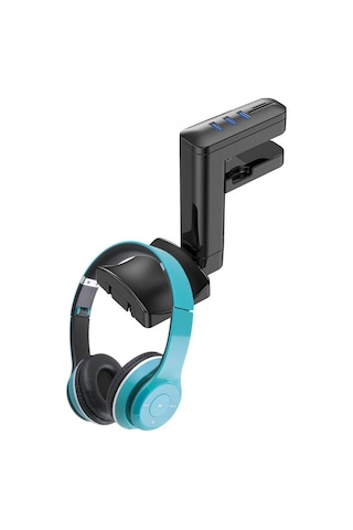 Dailylink Kulaklık Stand 360 Dönebilen 3 Usb Port Micro Sd Kart