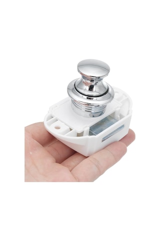 Tekne Karavan Basmalı Dolap Kulbu Dolap Kilidi Bas - Çek 26 MM