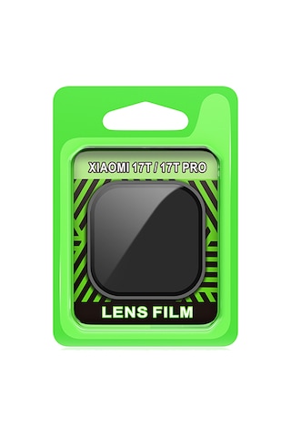 Uryport Xiaomi Mi 17t Pro Raze Metal Kamera Lens - Siyah