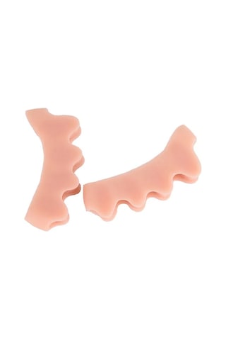 2 Adet 1 Çift Silikon Ayak Ayırıcı Bunion Düzeltici Çekiç Ayak Düzeltici Yumuşak Silikon Malzeme İçin Ayak Ayırma Ayak Bakımı Aracı Açık Yeşil