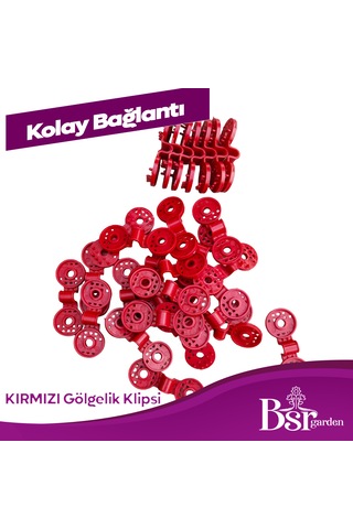 Gölgelik Klipsi Uv Katkılı 50 Adet Bsr Garden