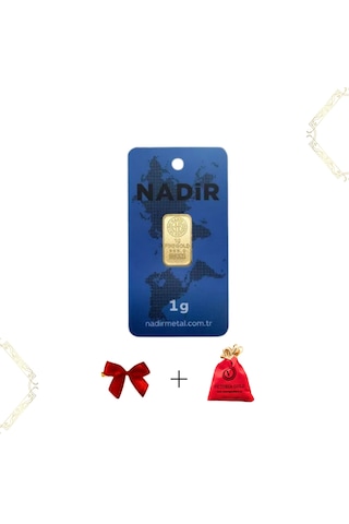 Nadir 1 Adet 1 Gr 24 Ayar Altın Nadir 1 Adet 1 Gr 24 Ayar Altın