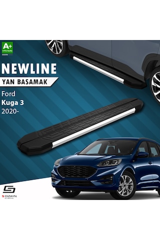 S-dizayn Ford Kuga 3 Newline Krom Yan Basamak 183 Cm 2020 Üzeri