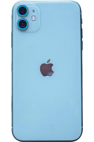 Newface Apple Uyumlu iPhone 11 Neon Fosforlu Kamera Lens Glblseme - 7 - Mavi