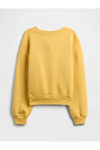Gap V-non Logo Wedge Crew Sarı