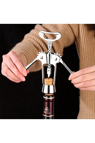 Profesyonel Pratik Çelik Tirbuşon Mantar Kapak Açacağı Diğer