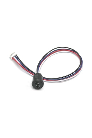 Type C Panel Montaj Dişi Soket 4 Pin 15cm Kablolu Uzatma Usb 3.1 Konnektör Araba Kamera