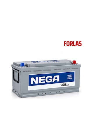 Nega 200 Ah 12v Konvansiyonel Araç Aküsü