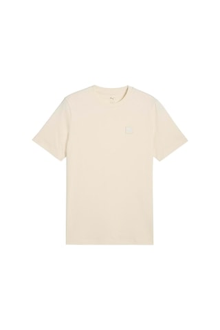 Puma Ess Elevated Tee Kadın K.kol Tshırt Ekru