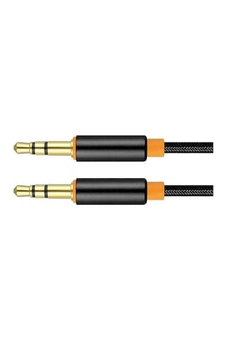 Jopus Aux Kablosu Universal Ja-05 Convey 3.5Mm 1 Metre Siyah