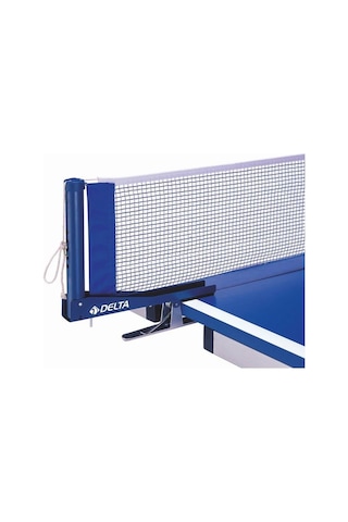 Delta Mandallı Masa Tenisi Direk Ve File Seti Tpn809 Mavi