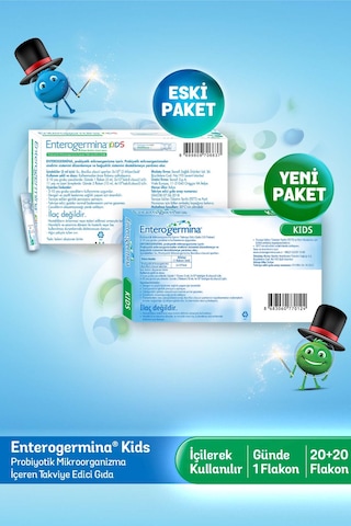 Enterogermina Kids 5 ML 20 Flakon 2'li