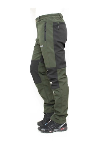 Mudwill Kışlık Polarlı Softshell Erkek Pantolon Haki
