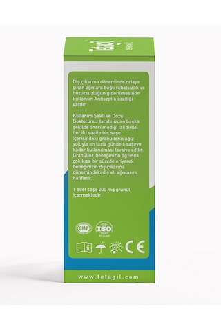 Tetagil Diş Granülü 36 Şase