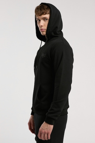 Everlast Ever Essentials Regular Siyah Erkek Kapüşonlu Full Zip Sweatshirt Siyah