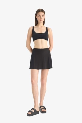 Defacto Etekli Deniz Şortu-fall İn Love Z0670az25smbk81 Siyah