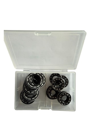 Oto Klima Kompresör Keçesi Seti 20 Parça 10 Büyük + 10 Küçük Ölçü Klima Kompresör Shaft Seal Tamir Seti