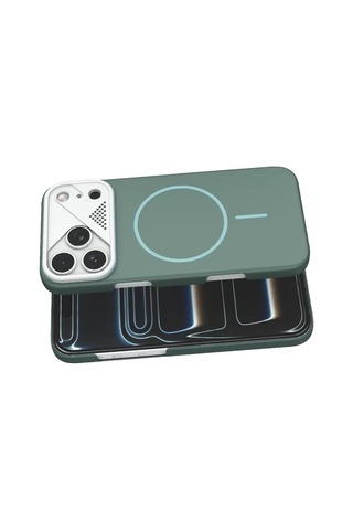 Mey İthalat iPhone Uyumlu 17 Pro Max Export Magsafe Kapak - Turkuaz