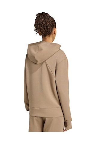 Adidas D4t Fz Hoodıe Kadın Antrenman Ceketi Ks3301 Haki