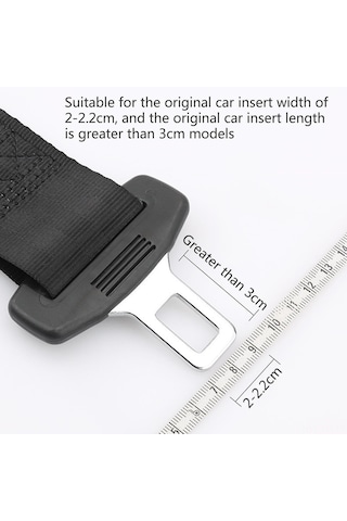 Ximistore9 "evrensel Emniyet Kemeri Uzatıcı - Kolay Takılır, Rahatlık Sağlar 36cm "