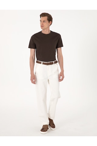 Pierre Cardin Erkek Ekru Pantolon Jean 50305226-vr019 Ekru