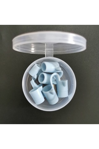 Hangfox Silikon Burun Tıkacı Uyku Konforu İçin Horlama Engeli 4'lü Mavi Set