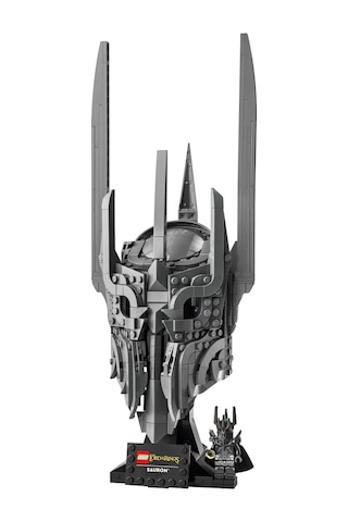 LEGO® Icons Yüzüklerin Efendisi: Sauron'un Miğferi 11373 - Yetişkinler için Minifigür İçeren Yaratıcı Model Yapım Seti (538 Parça)