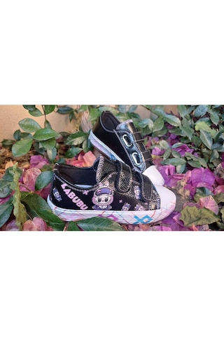 Scarpe Magiche Labubu Siyah Işıklı Kız Çocuğu Ayakkabı 31-35 Numara Arası Işıksızdır Siyah