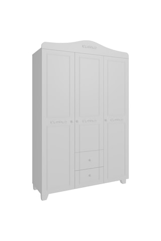 Tokyo 3 Kapaklı Dolap 2 Çekmeceli Dolap