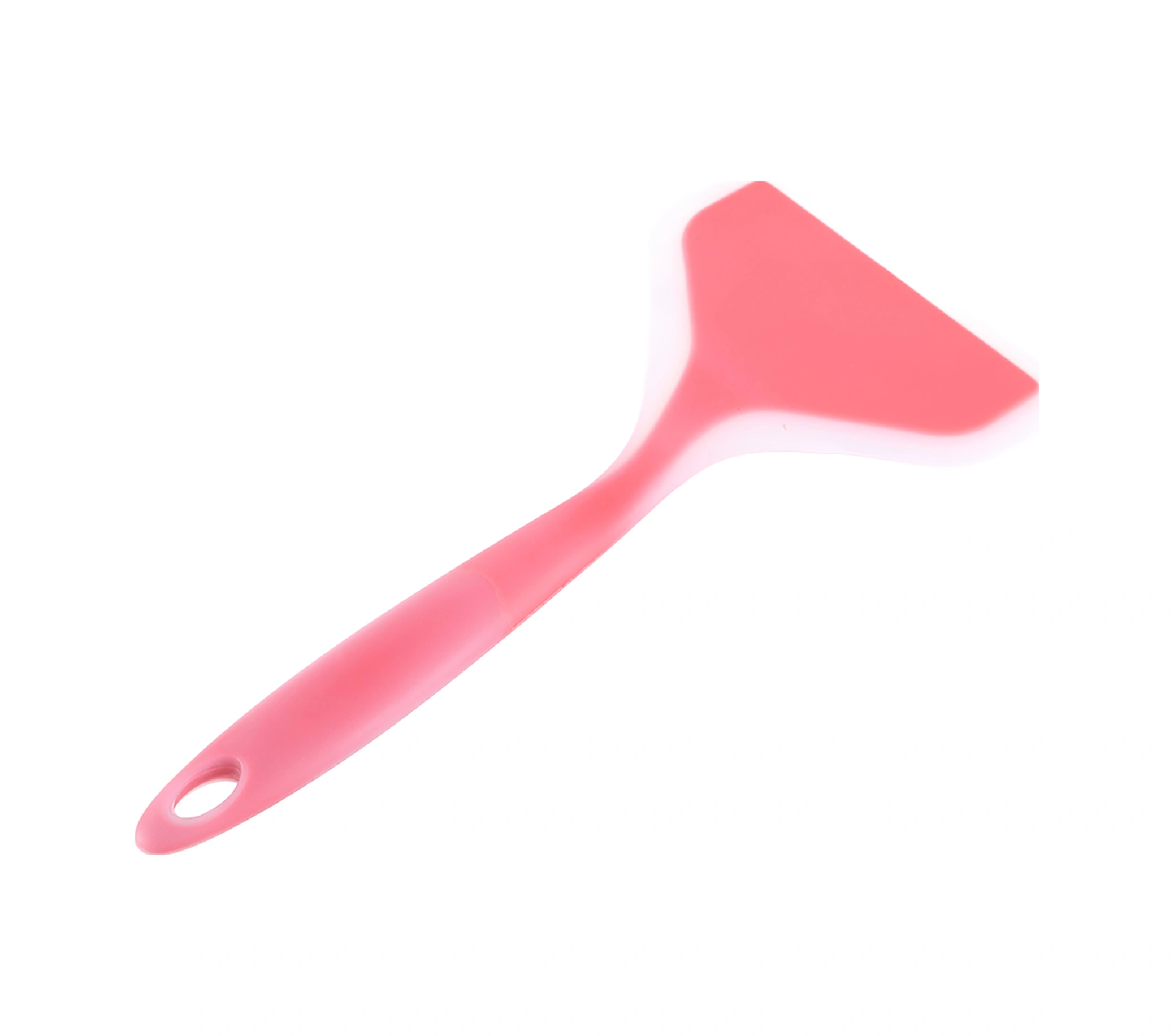 Kosona Yüksek Sıcaklığa Dayanıklı Gıda Grubu Silikon Shovel, Kaygan Tencere Uyumlu Geniş Yüzeyli, Yumurta/pizza/steak Pişirme Kolu, Ergonomik Tutuş, Kolay Temizlenir Turuncu Kollü