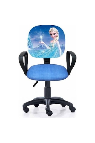 Depolife Frozen Desenli Çocuk Çalışma Koltuğu Karlar Ülkesi Çocuk